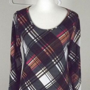 Plaid Dress Size M